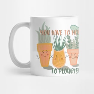 Nourish to Flourish Mug